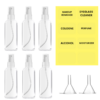 6 Pack 50ml Spray Bottles